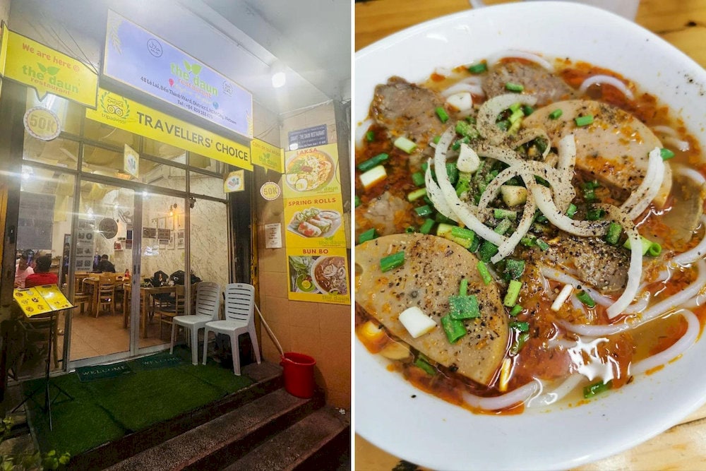 The Daun is the restaurant with the menu featuring signature dishes from Vietnam, Malaysia, Singapore, and Indonesia